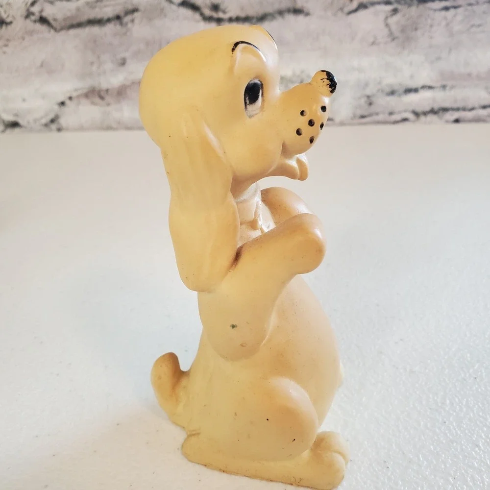 Vintage Begging Dog Squeak‎ Toy Squeaker 